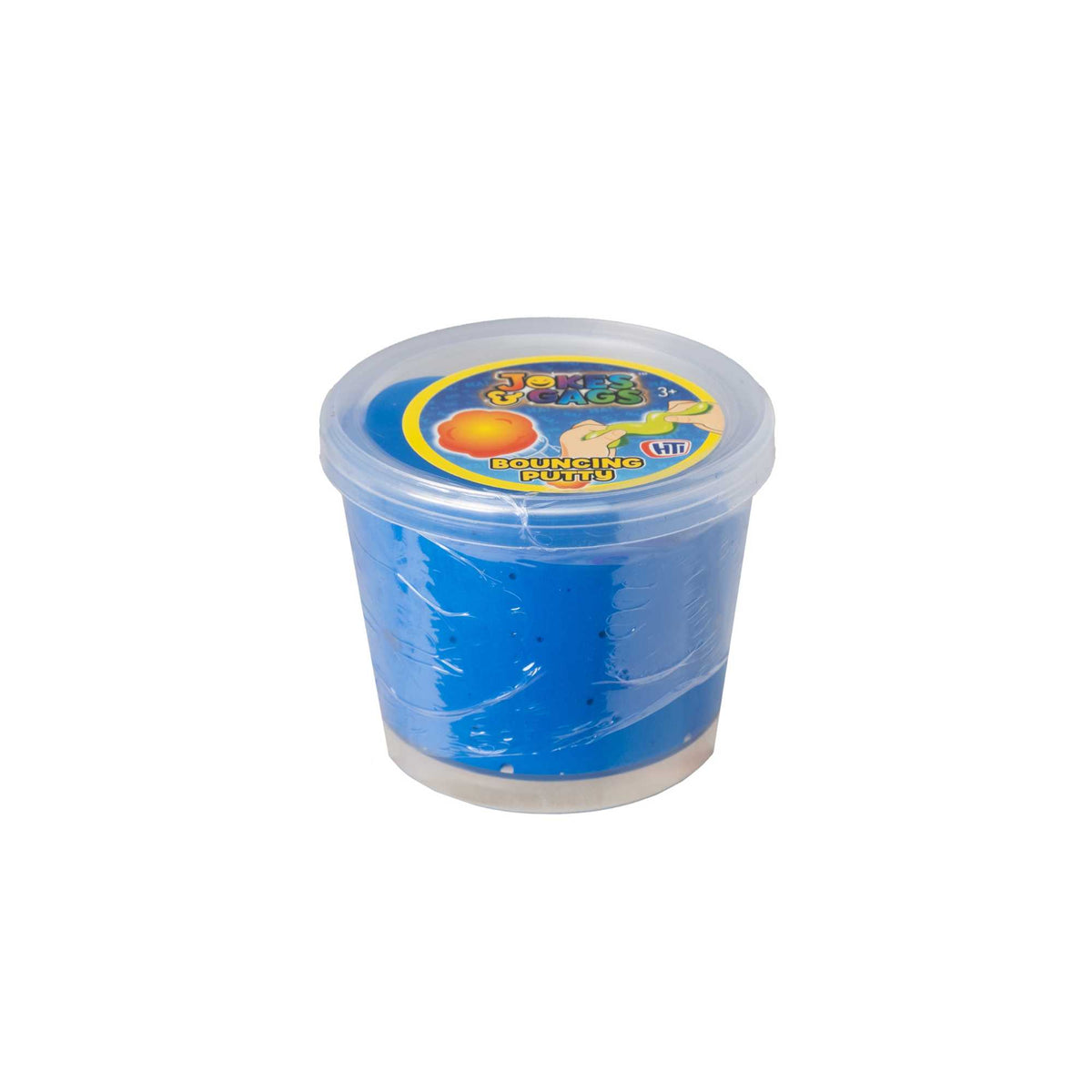 Collection of Bouncing Putty in a display box, showcasing 12 units with 6 vibrant colors, perfect for creative play and stress relief