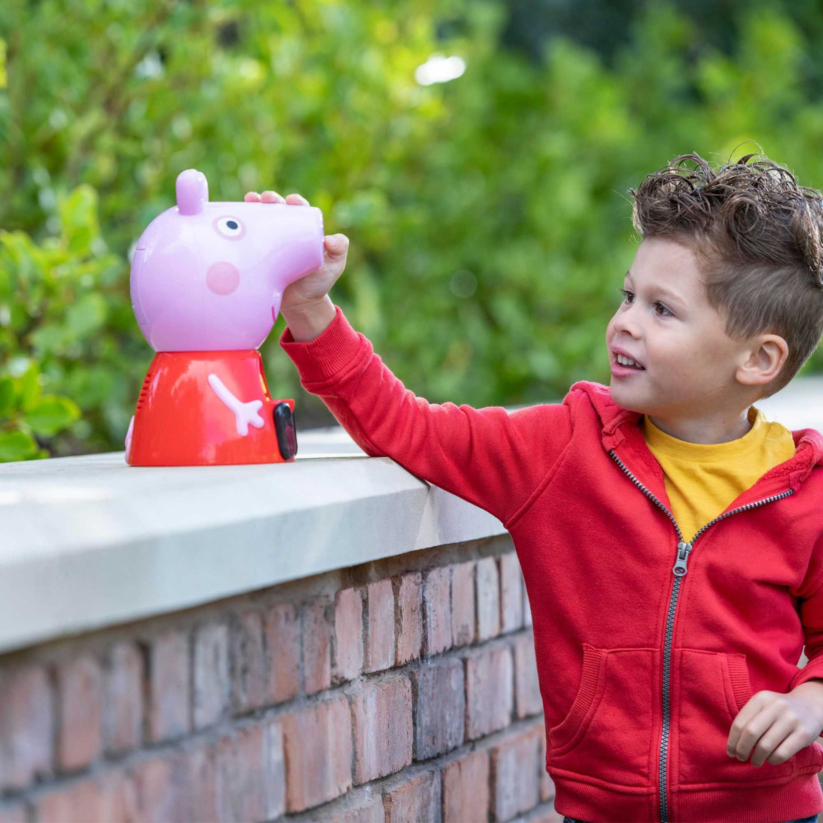 Peppa Pig Bubble Machine - Includes 118ml Bubble Solution Bubble Toys