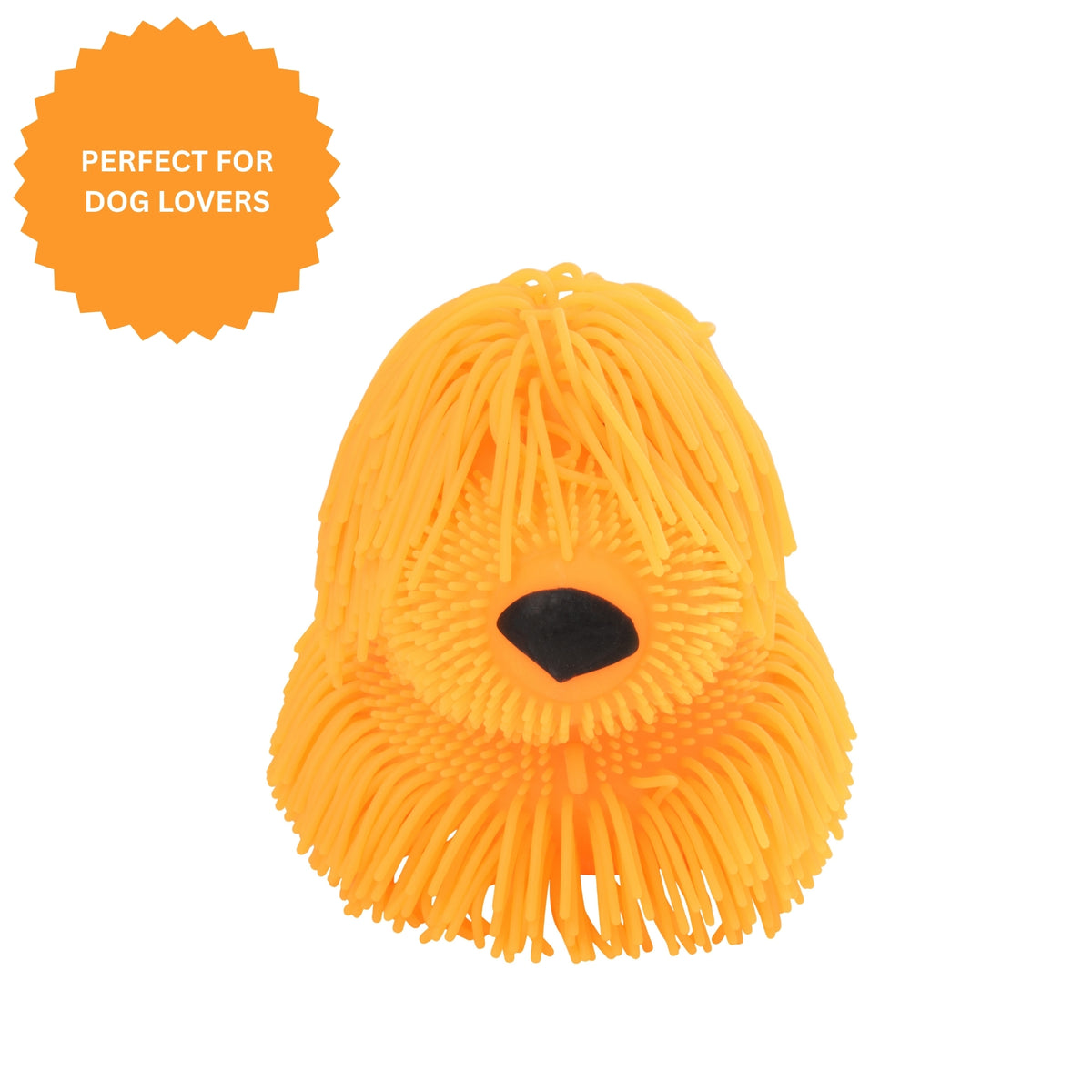 Jokes &amp; Gags Jiggly Pups  - 6 Large Sensory Long Haired Pups