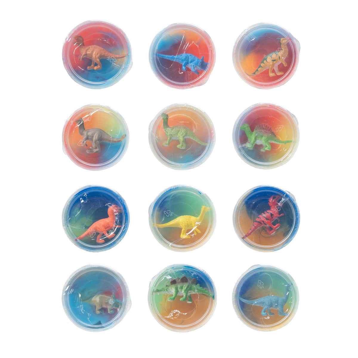 Dino World Slime Surprise Assorted Sensory toys - 12 Pack Slime Fidgety Toys Sensory Toys