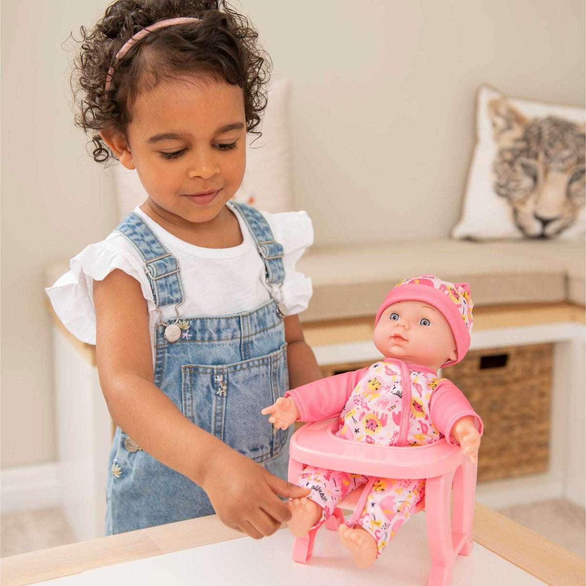 BabyBoo 2-IN-1 Baby Dolls Chair Dolls &amp; Accessories