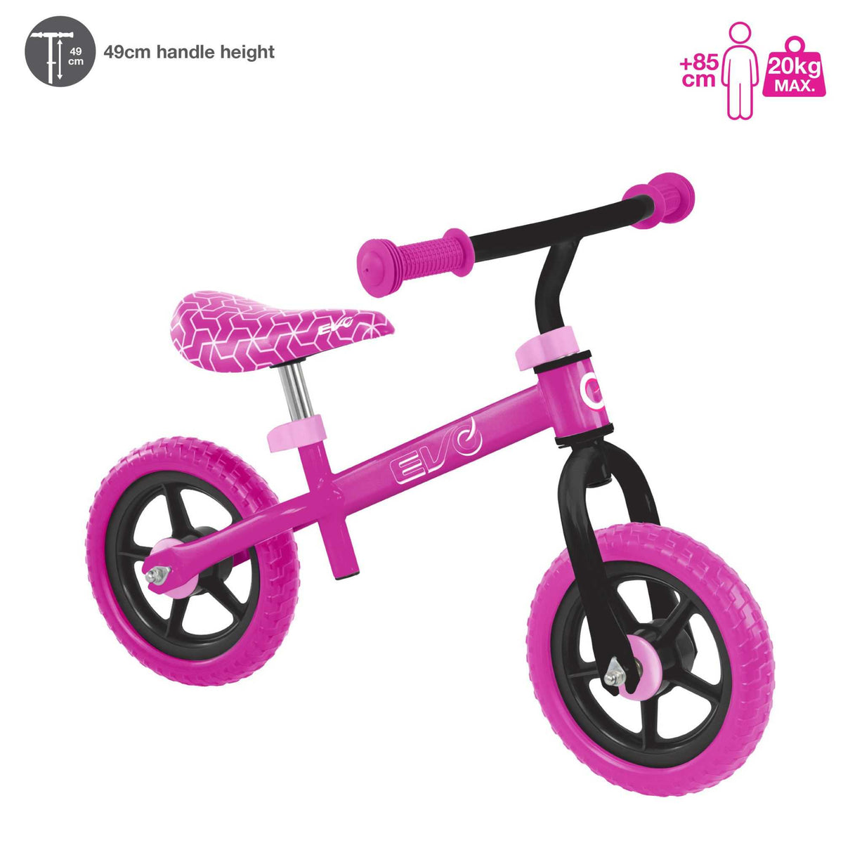 Evo 10&quot; Balance Bike - Pink Balance Bike