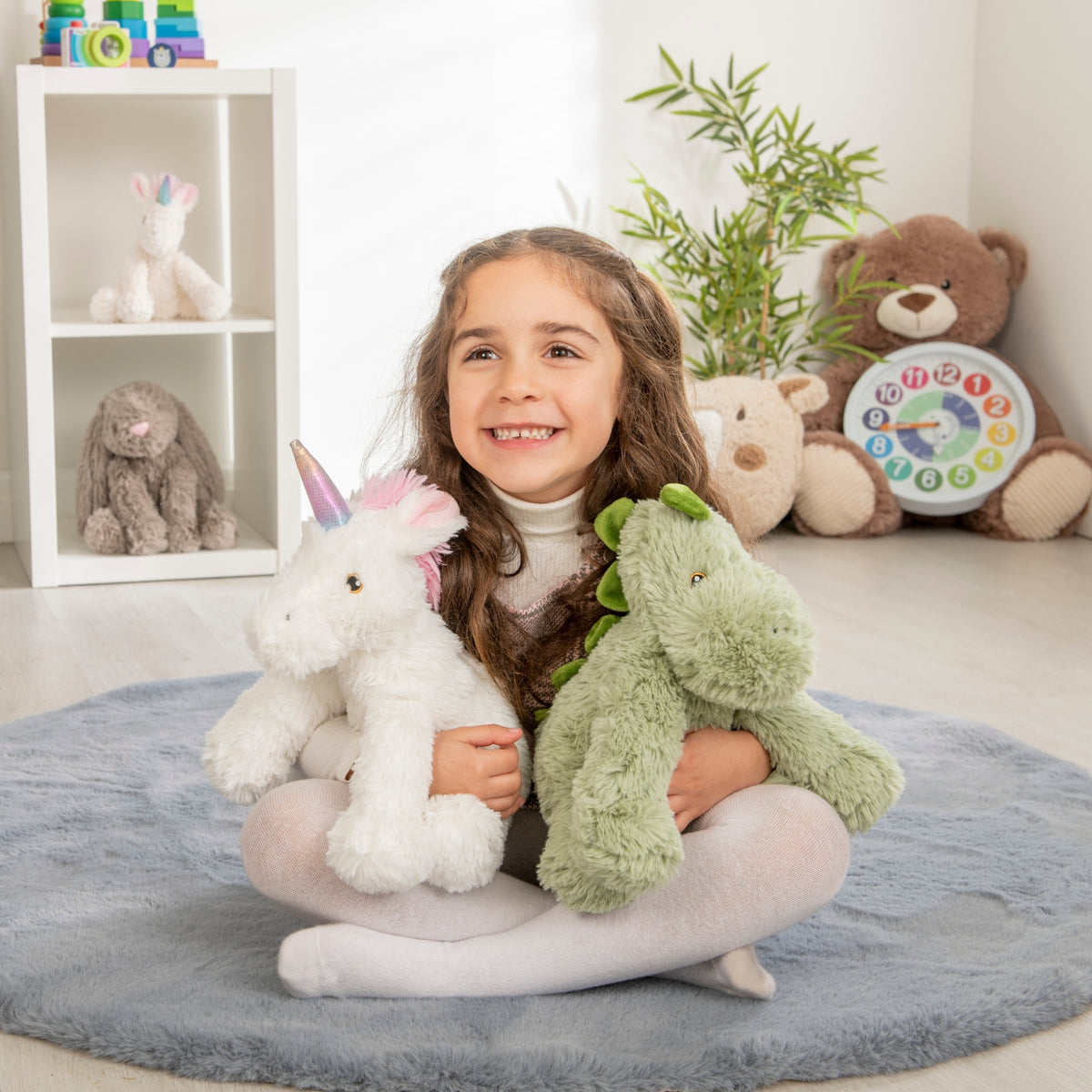 Bella &amp; Bee Soft Plush Teddy - Dino