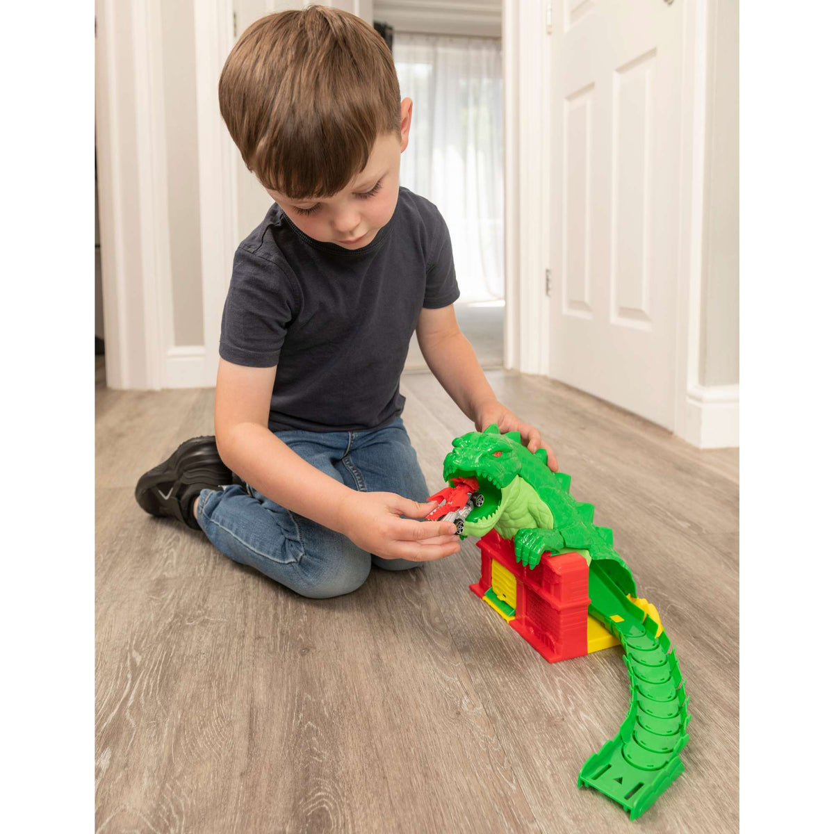 Teamsterz Reptile Rampage Car Launcher | Includes Beast Machine Car