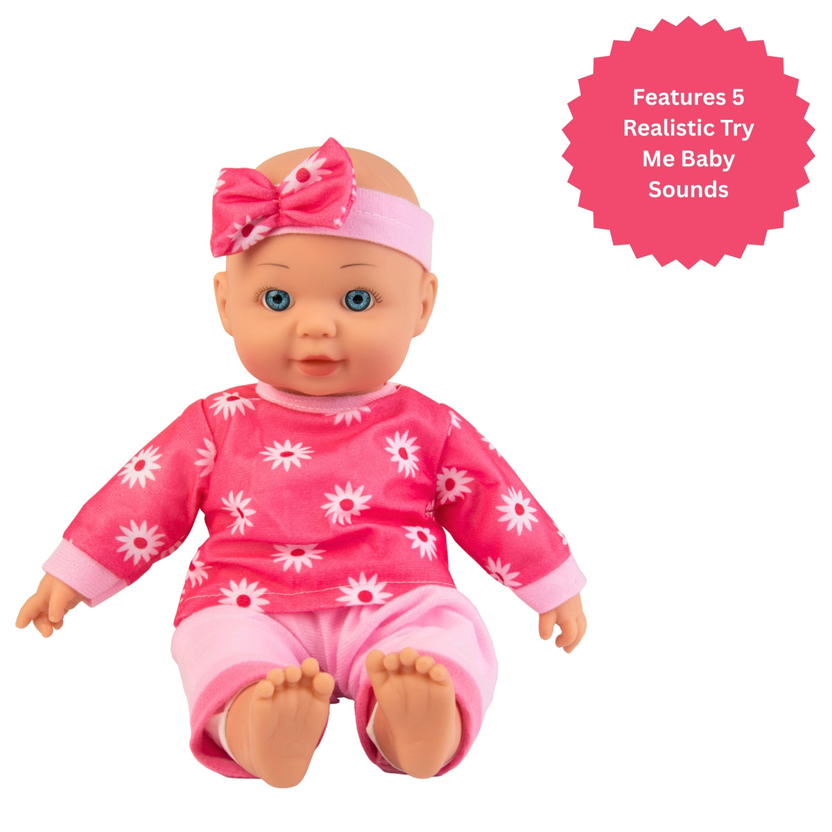 Dolly Tots 40cm Daytime Doll - Soft Bodied Talking Doll