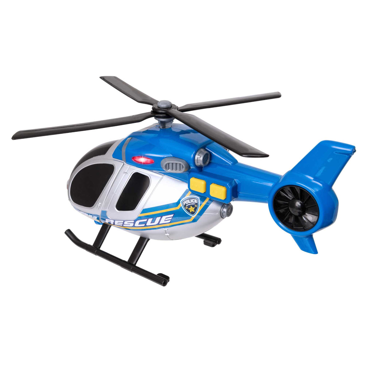 Teamsterz Lights &amp; Sounds Police Helicopter - Medium