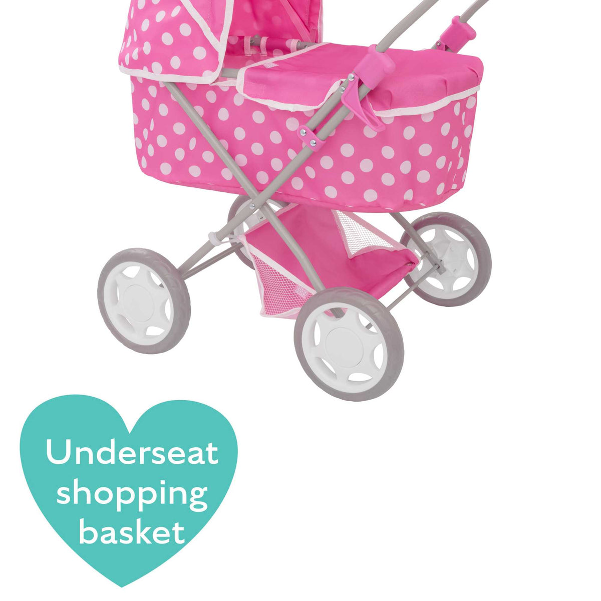 Dolly Tots Baby Dolls Pram Prams