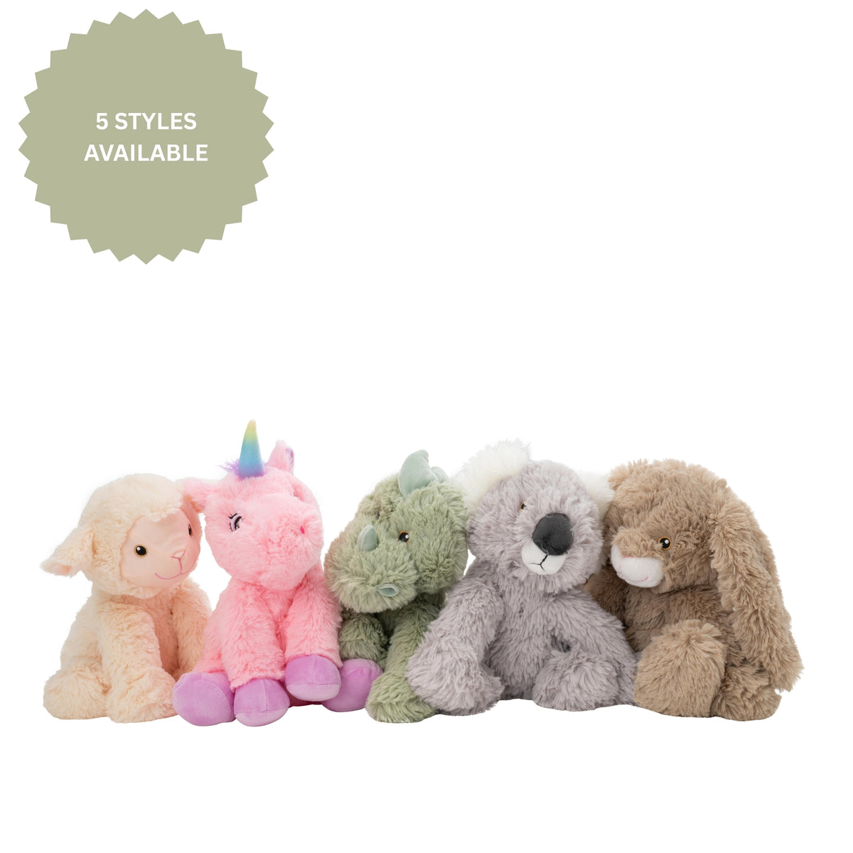 Bella &amp; Bee Soft Plush Teddy - Dino