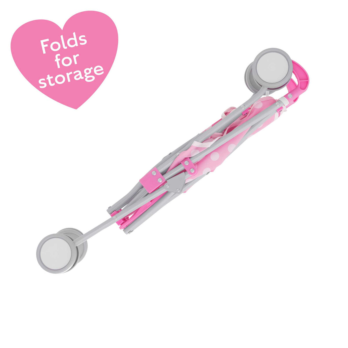 Dolly Tots Twin Dolls Stroller Pushchairs