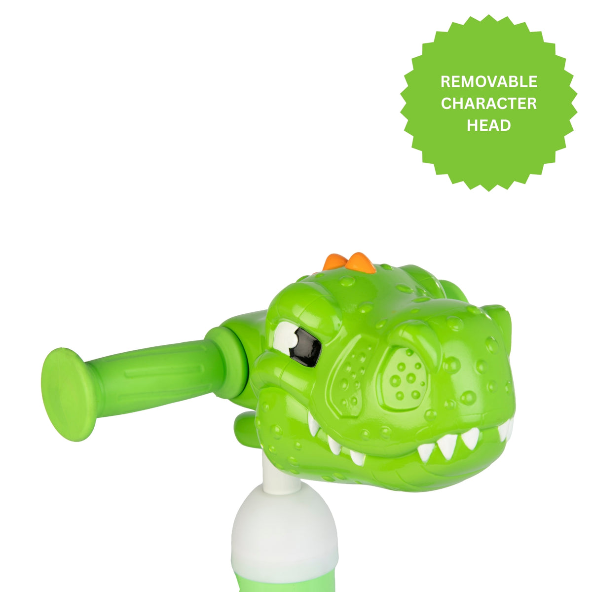 ATOM Childrens Bobble Bike - Green Dinosaur Balance Bike