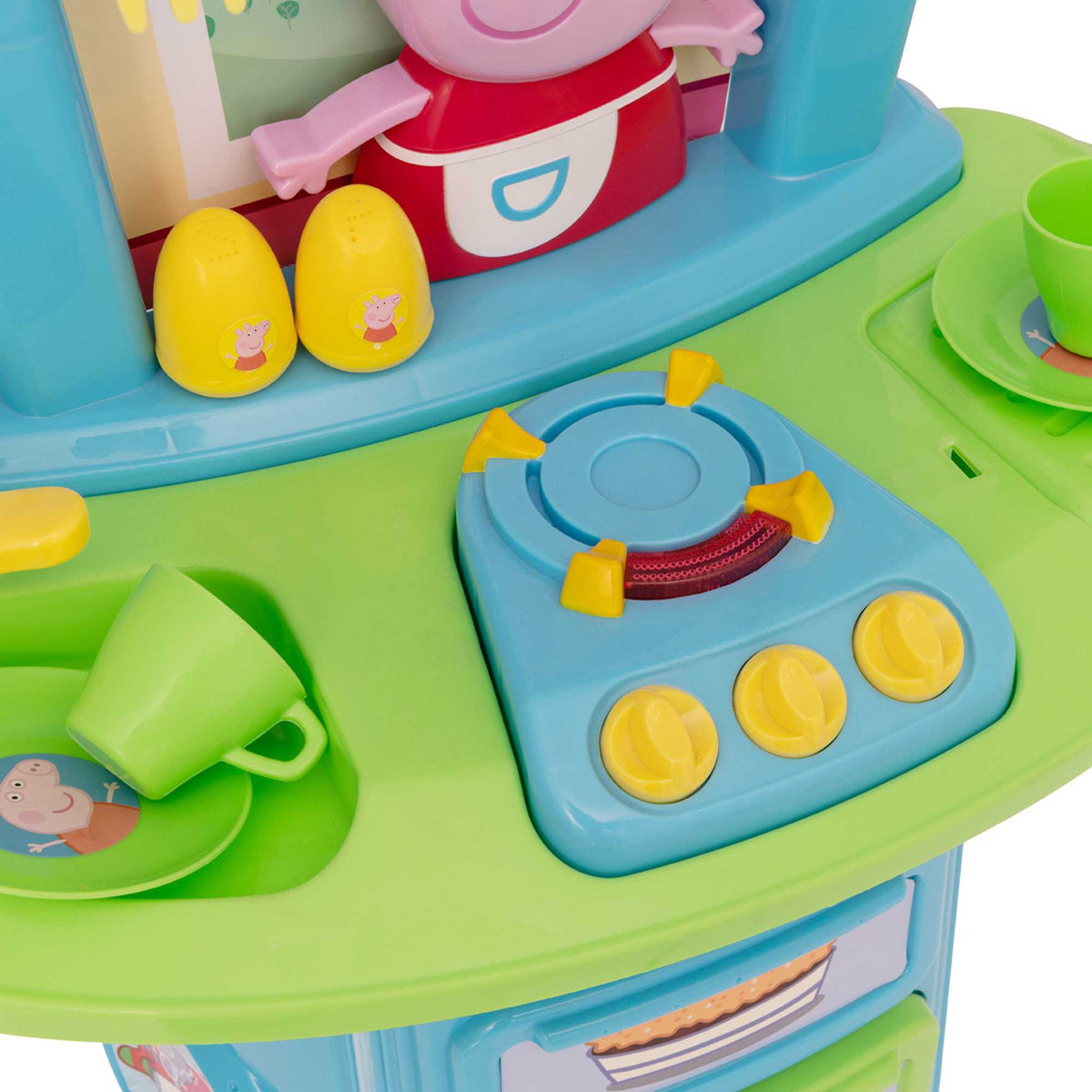 Peppa Pig My First Kitchen with 15 Accessories