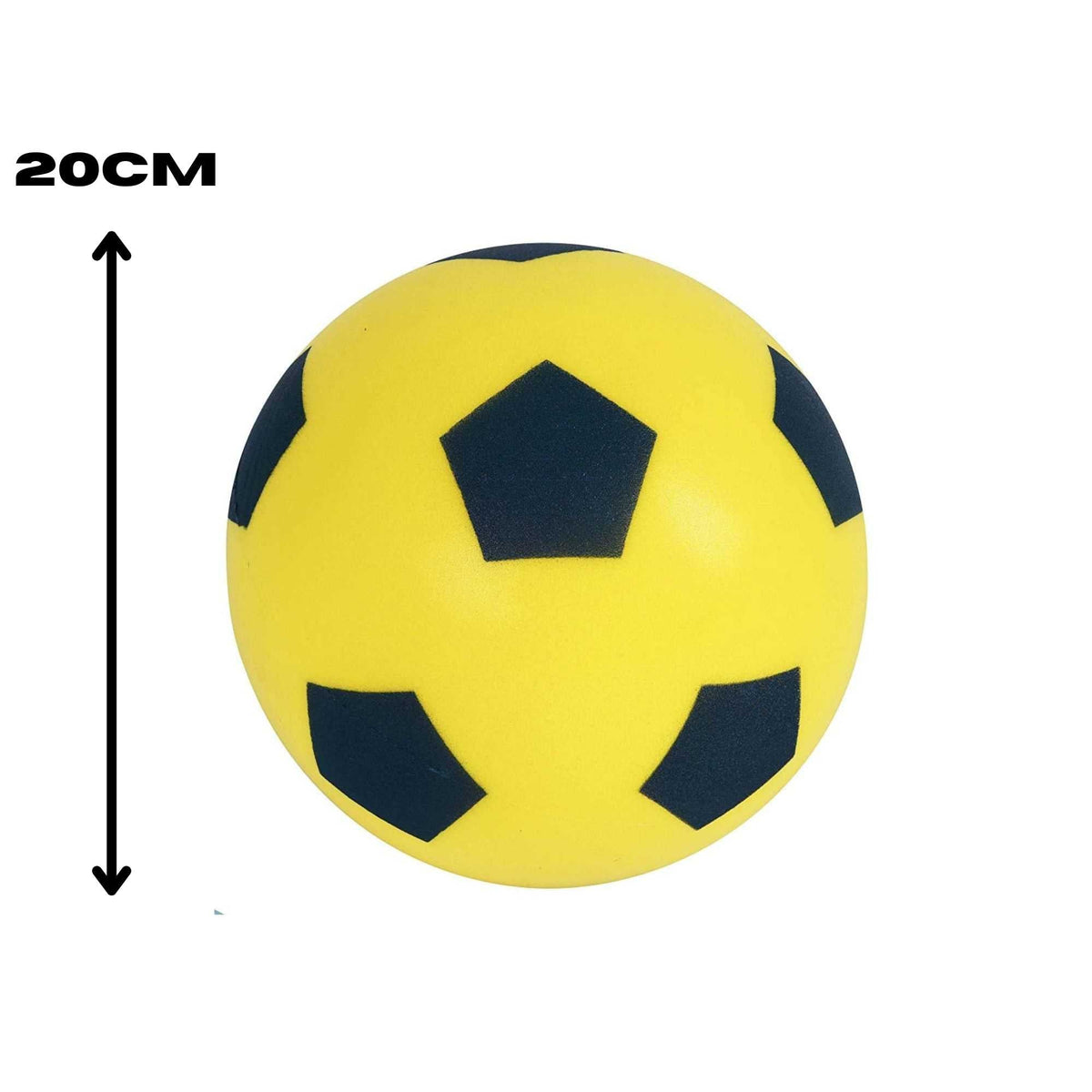 Foam Footballs | Pack of 3 | Blue, Yellow, Red Footballs