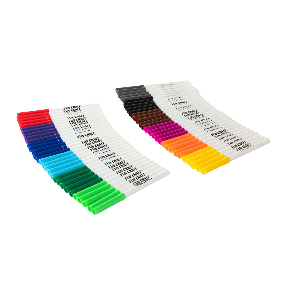 Fun Craft 60 Coloured Felt Tips