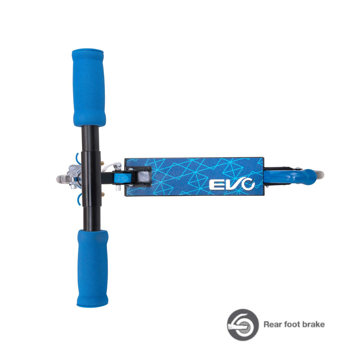 EVO Childrens Light Up Inline Scooter | Blue