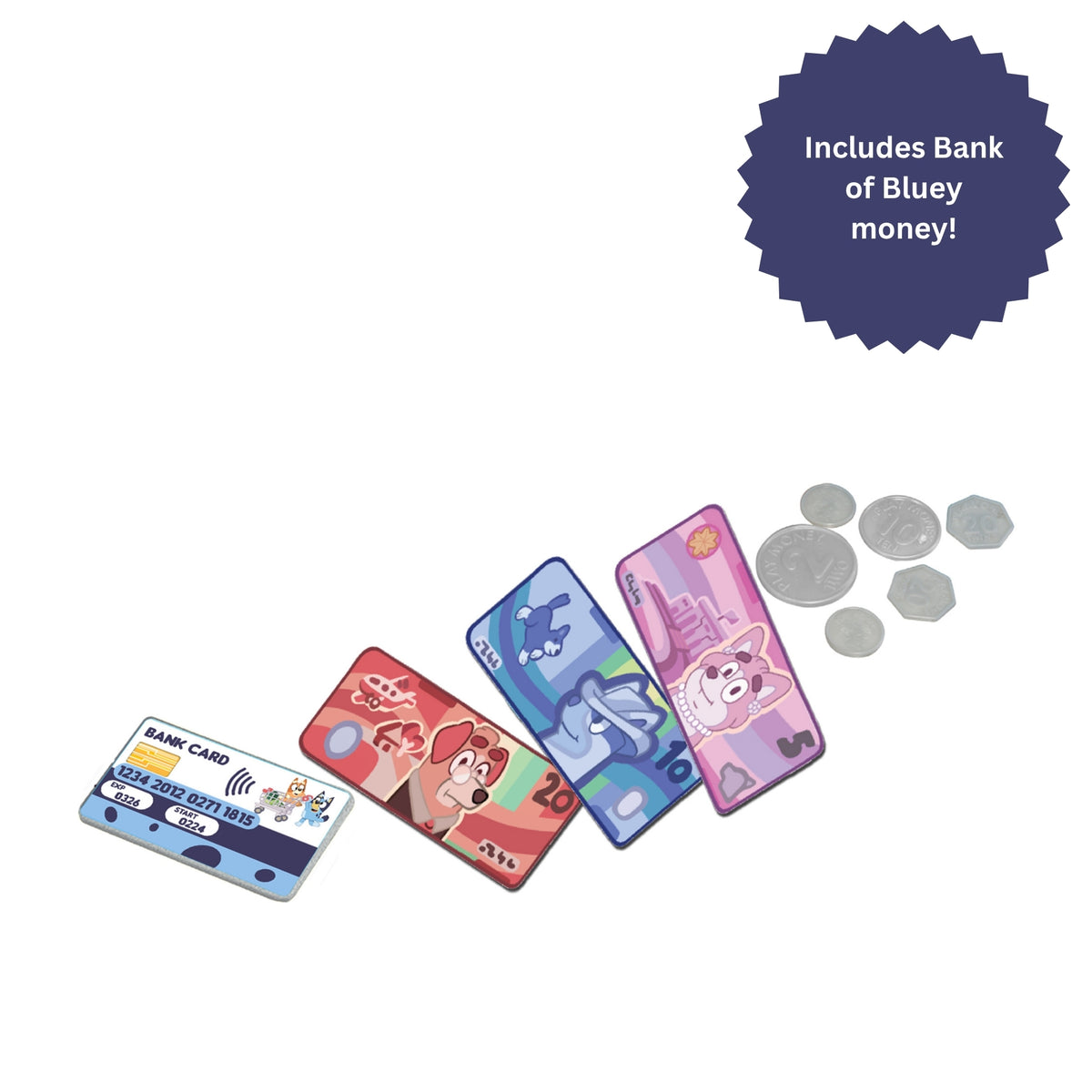Bluey&#39;s Cash Checkout - 8+ Accessories