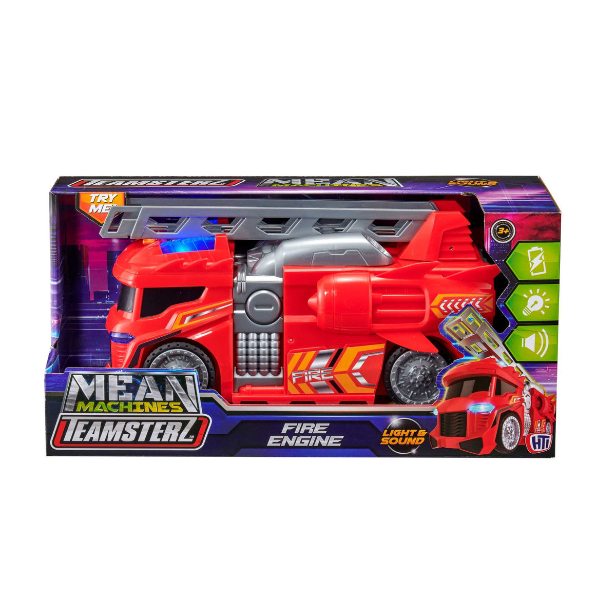 Teamsterz Mean Machines Light And Sound Fire Engine Cars &amp; Transporters