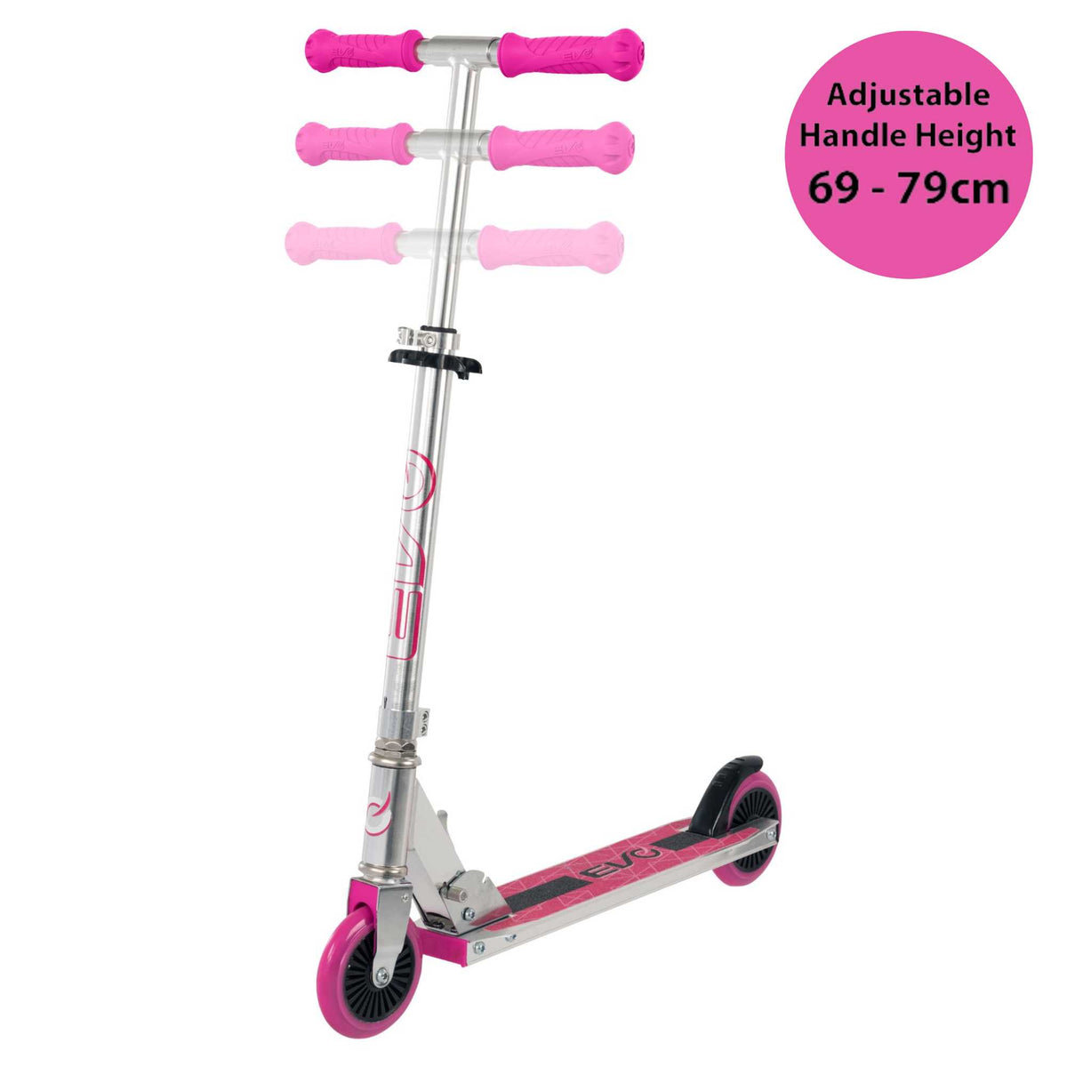 EVO Dash 2 Wheeled Scooters - Pink