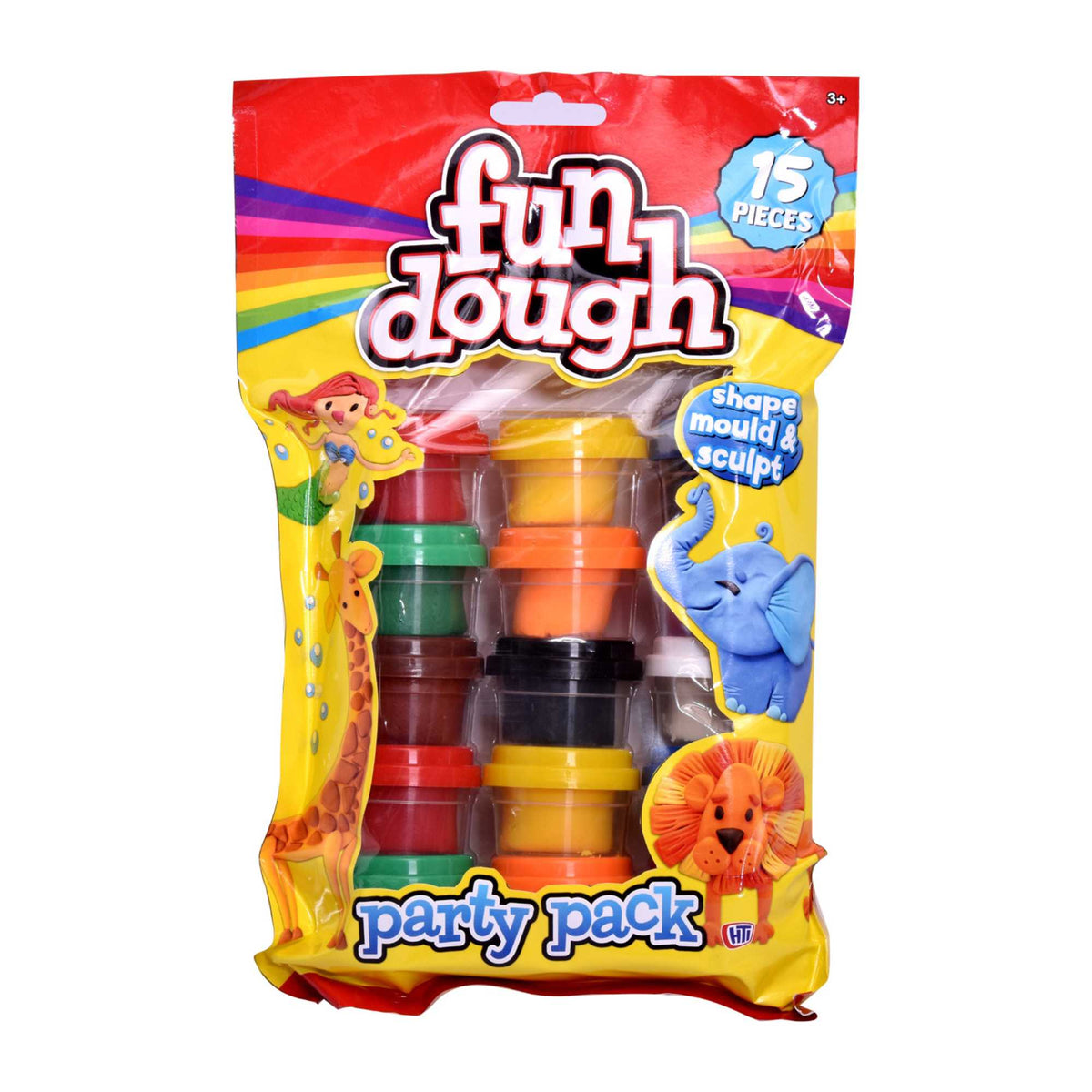 Fun Dough Scented Party Pack - 15 Included Craft Kits