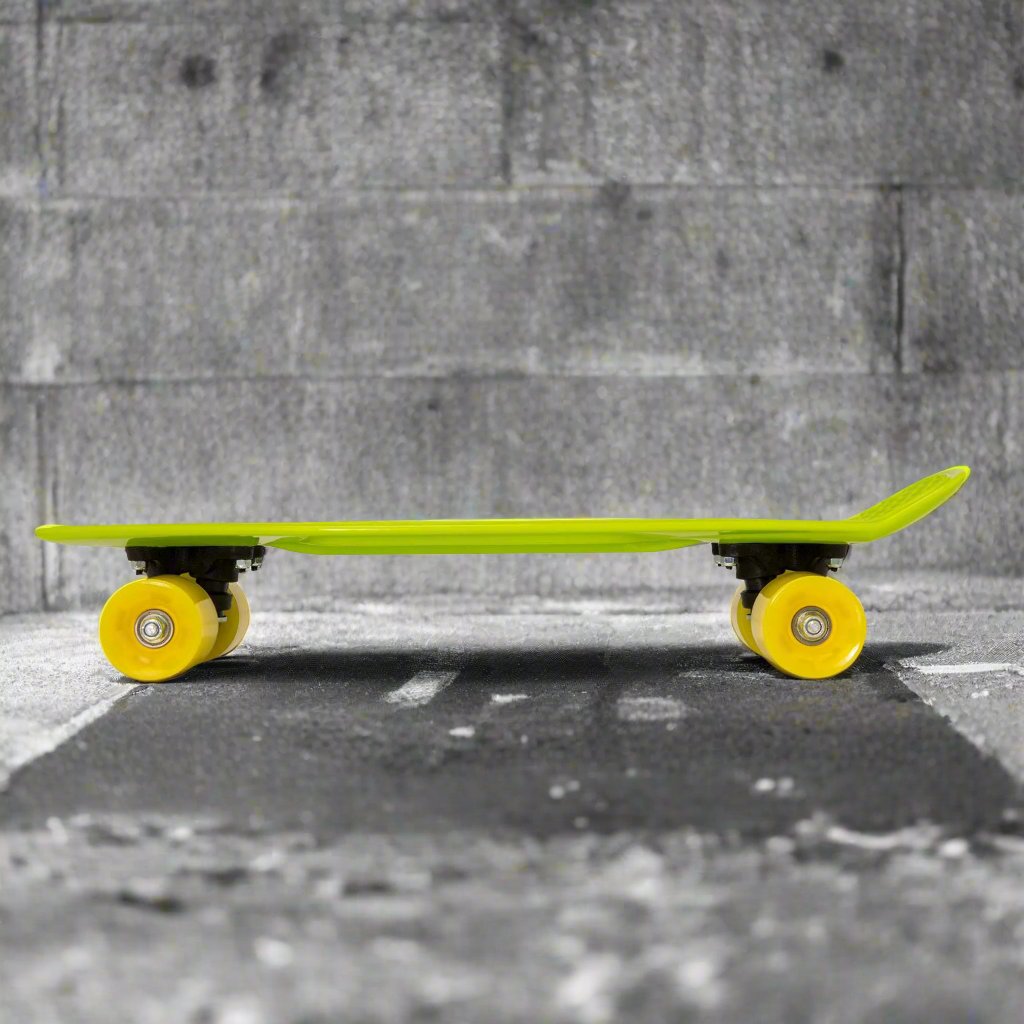 EVO Light-Up Penny Board - Lime &amp; Yellow Skateboards