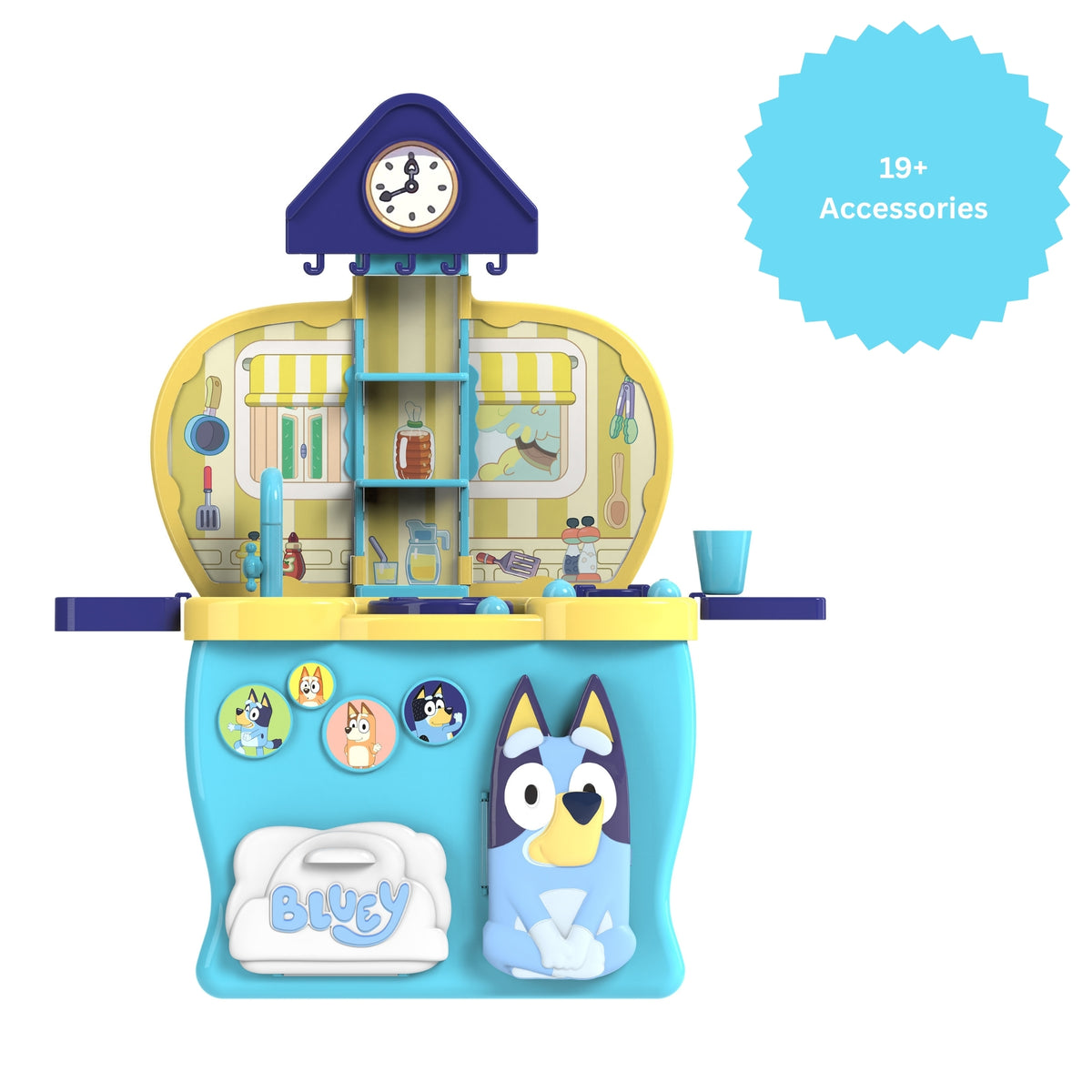 Bluey Kitchen Playset - 19+ Accessories