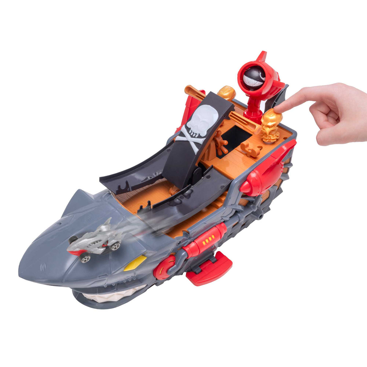 Teamsterz Pirate Ship Car Launcher - Includes 1 Car