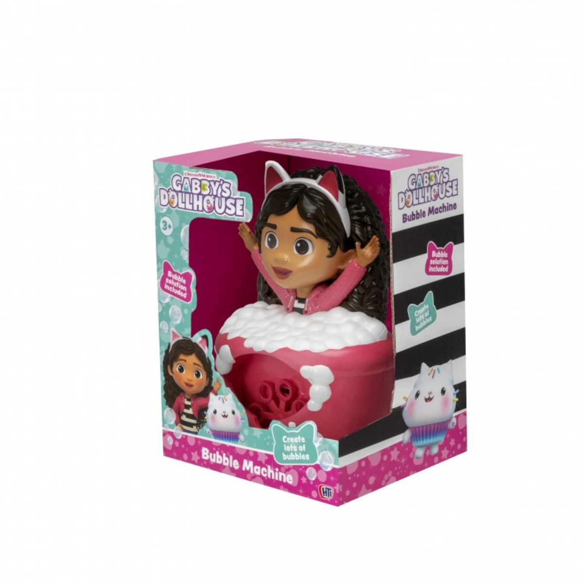 Gabby's Dollhouse Bubble Machine - Includes Bubble Solution