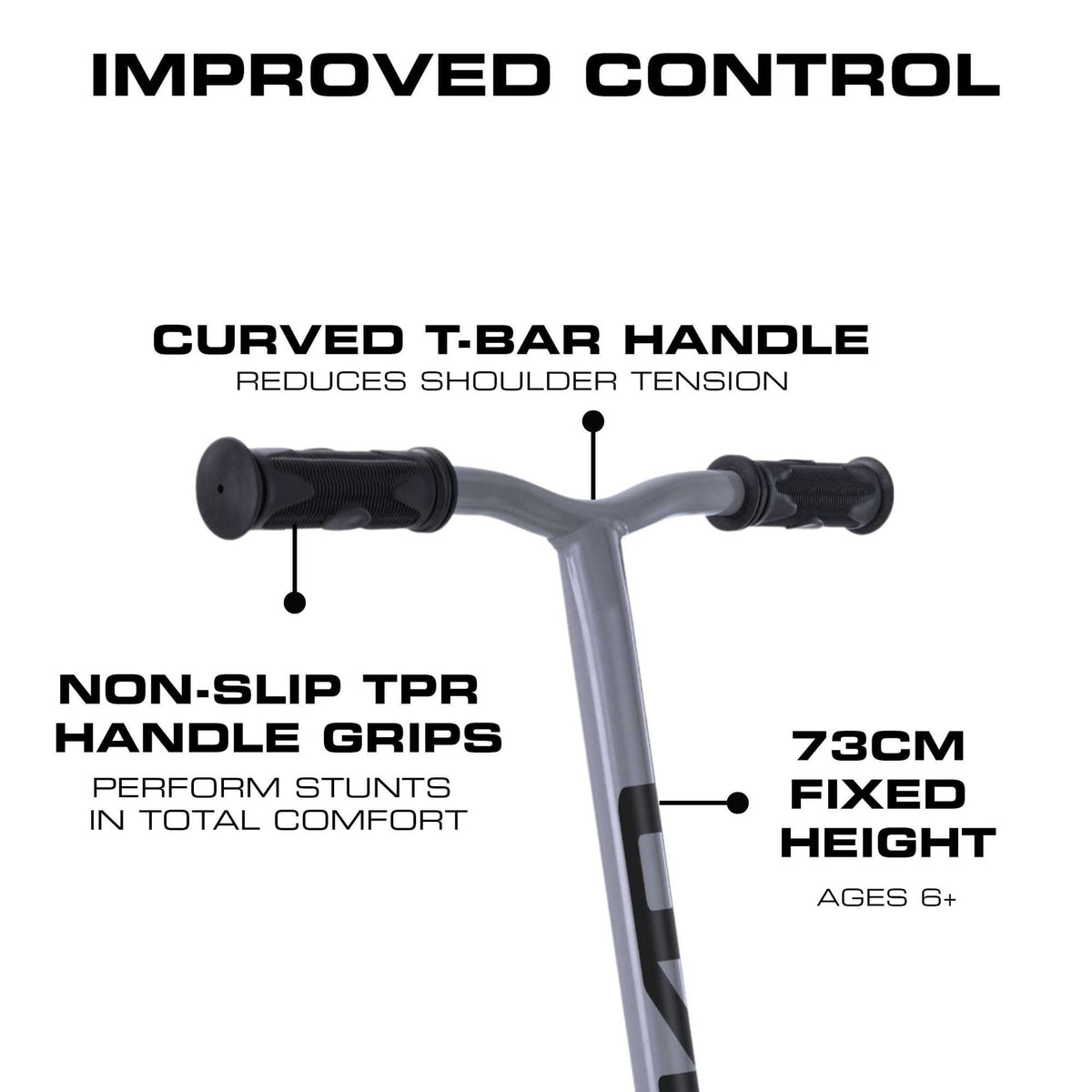 EVO Viper Stunt Scooter - Grey Scooters
