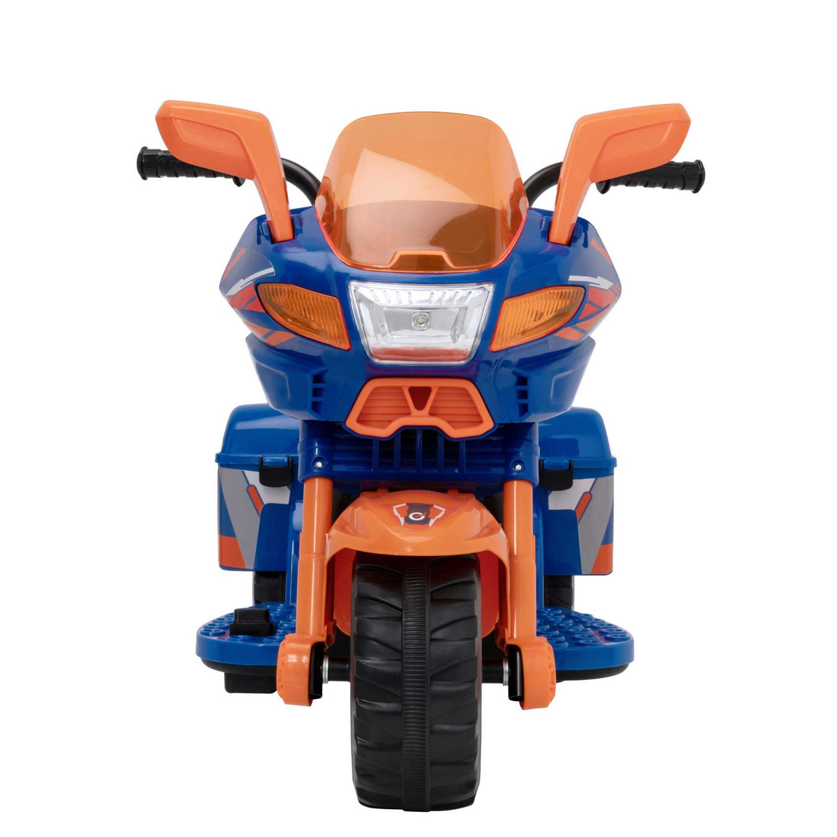 EVO 6v Kids Electric Ride-On Zoom Sports Bike - Blue Electric Ride Ons