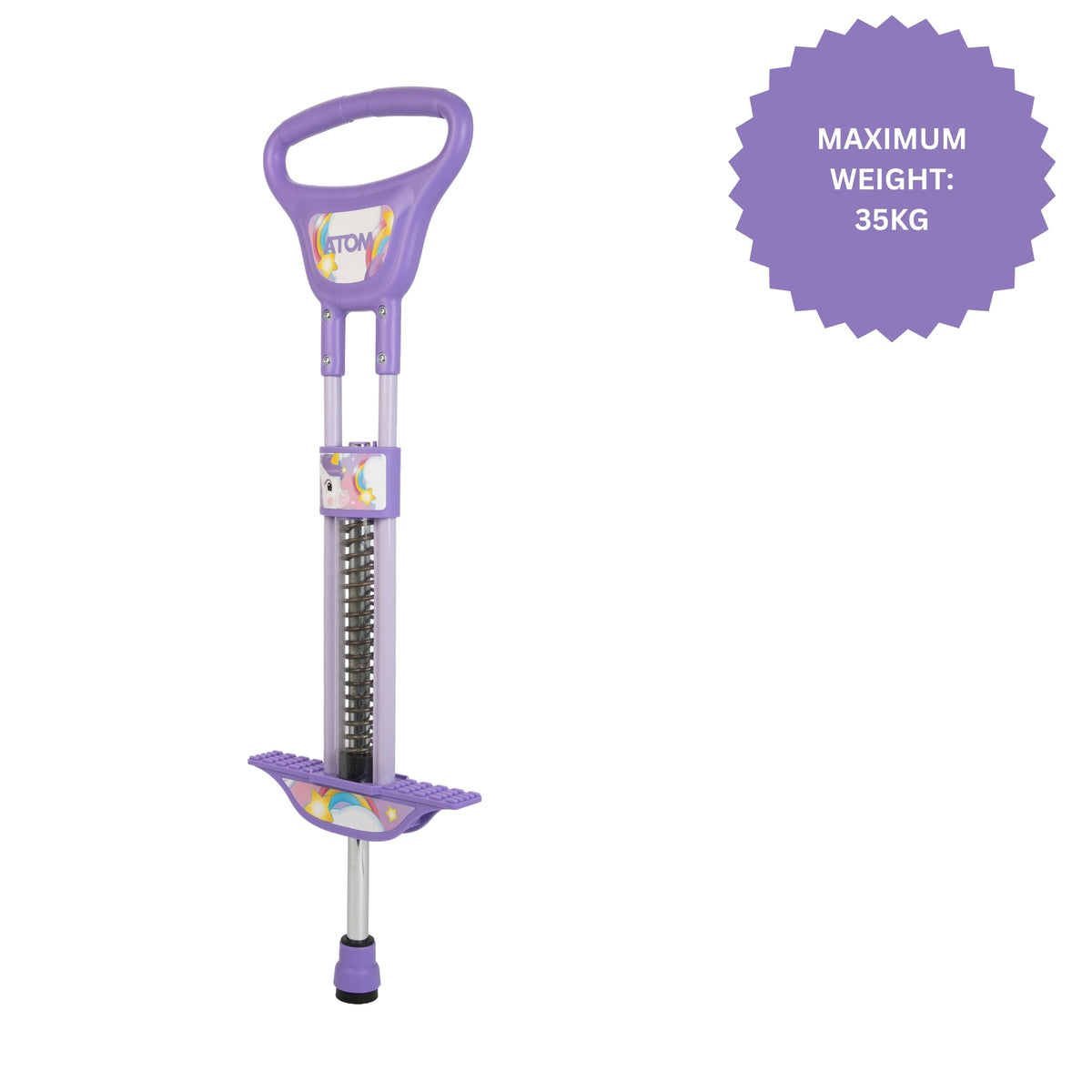 ATOM Light-Up Pogo Stick - Unicorn Garden Toys &amp; Games