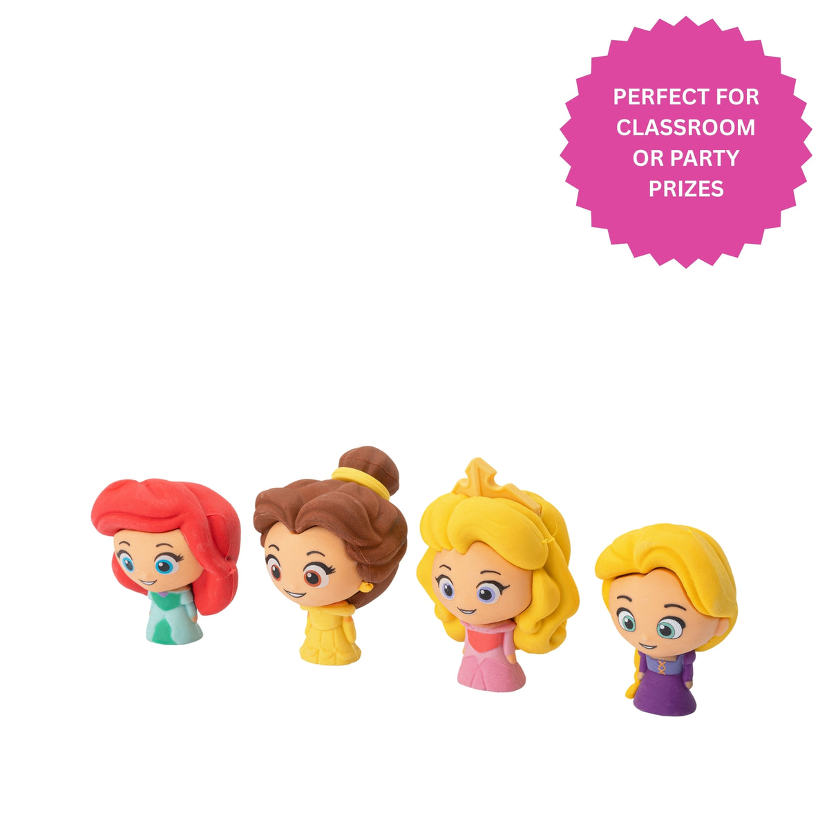 Disney Princess Puzzle Palz - 30 Princess Figure Erasers Art Supplies