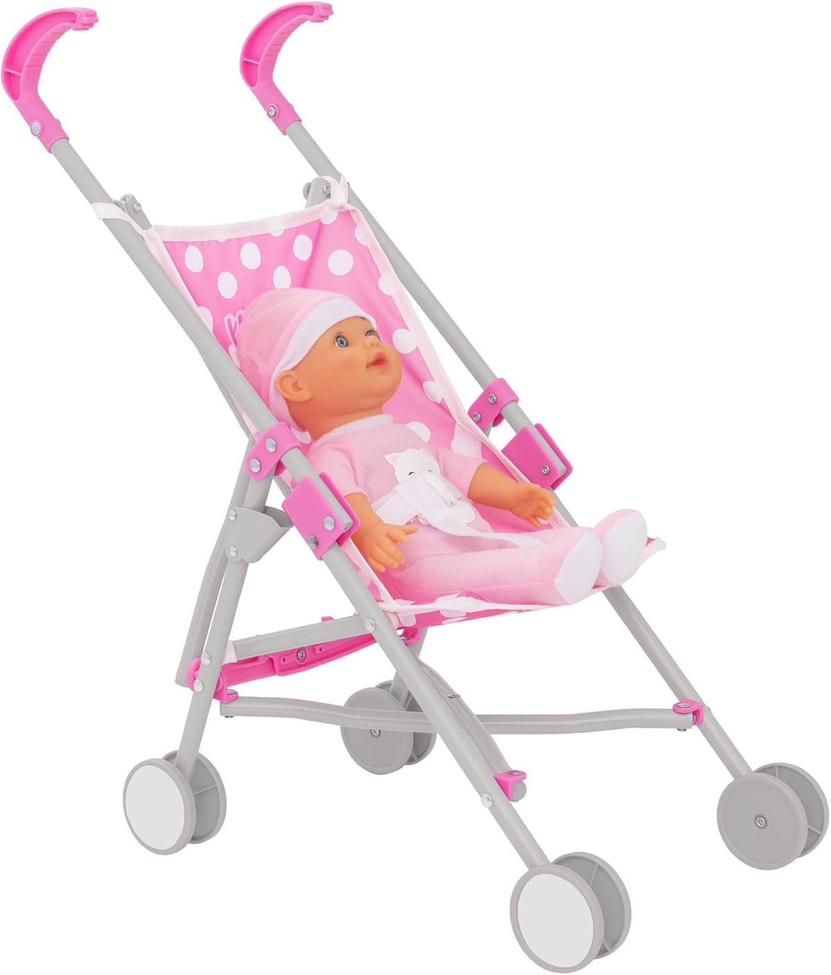 Dolly Tots Dolls Stroller - Includes Doll