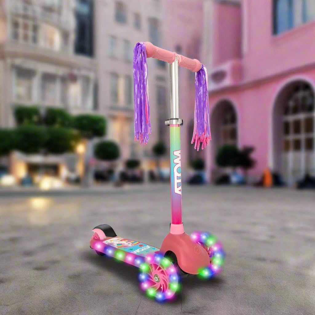 ATOM Eclipse Light-Up Scooter - Unicorn