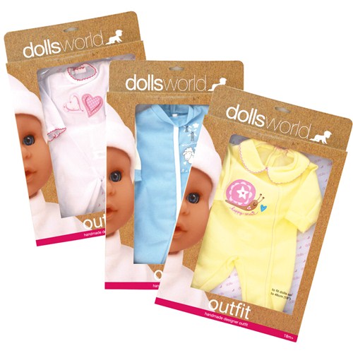 Dollsworld Dolls Outfits 46cm (18")