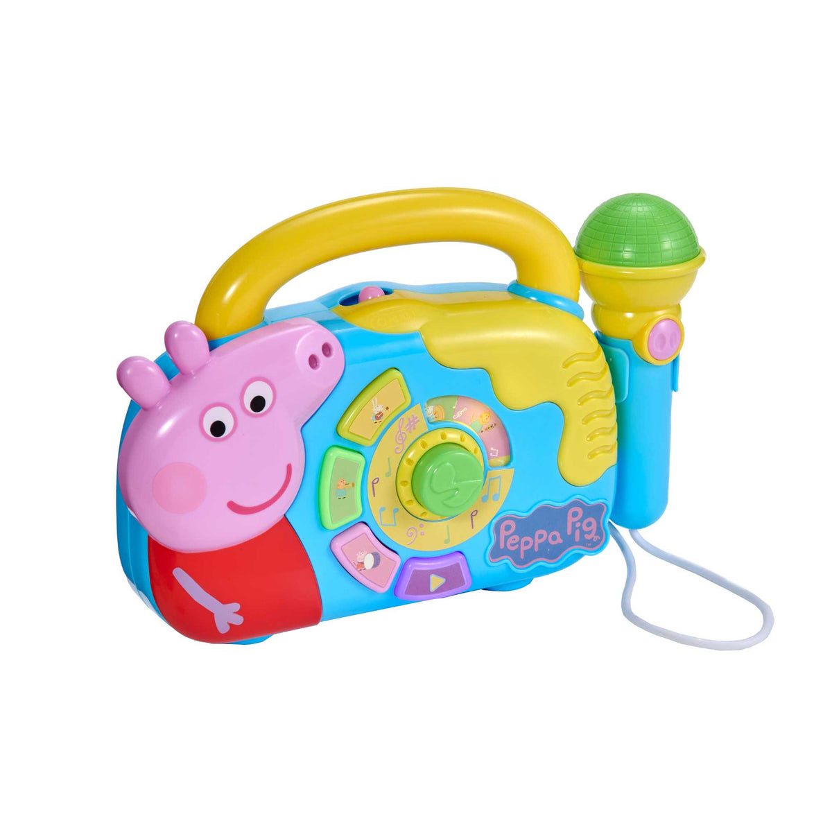 Peppa Pig Boom Box with Microphone Toy Instruments