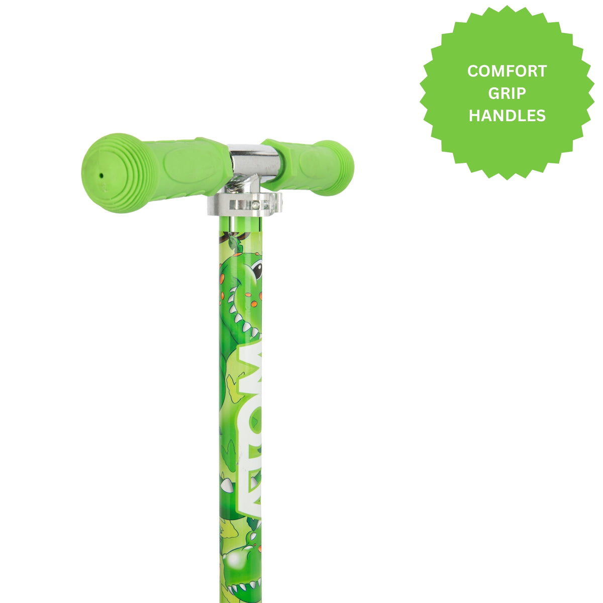 ATOM Light Up Inline Childrens Scooter - Dinosaur
