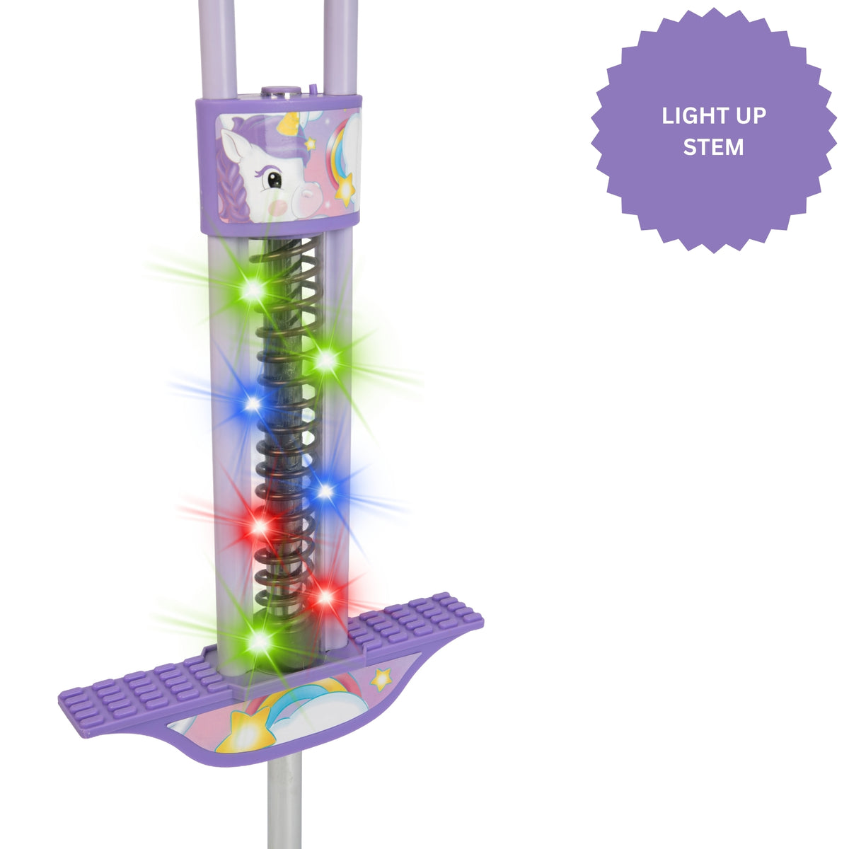 ATOM Light-Up Pogo Stick - Unicorn Garden Toys &amp; Games