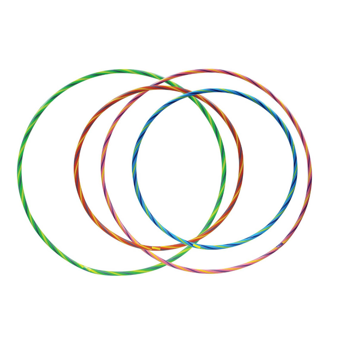 Rainbow Hula Hoops | Set of 4 Garden Toys &amp; Games