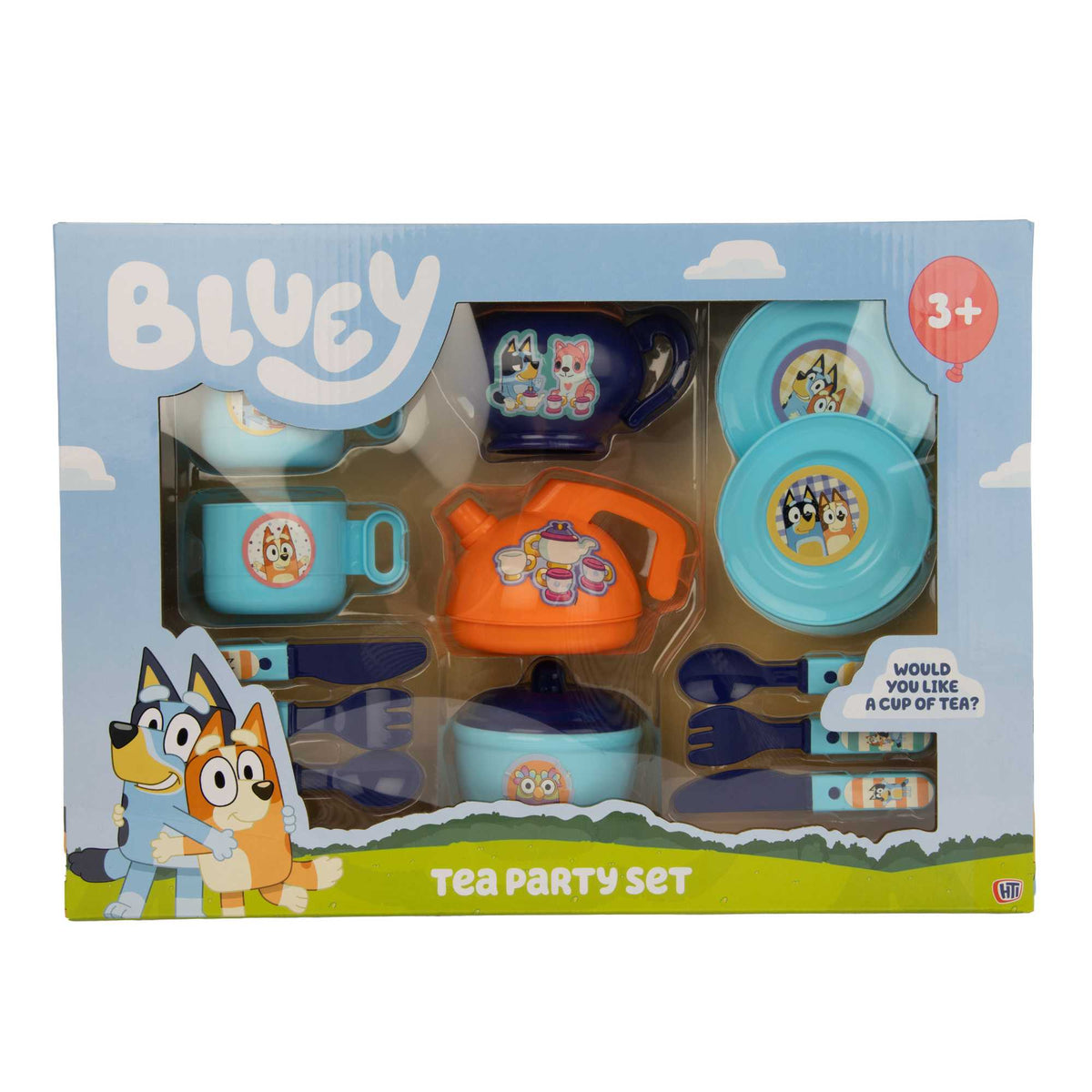 Bluey Plastic Tea Party Set Kitchens &amp; Household