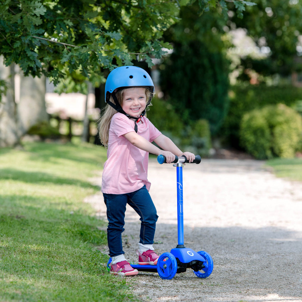 EVO 3 in 1 Cruiser Toddler Ride On &amp; Scooter - Blue Scooters