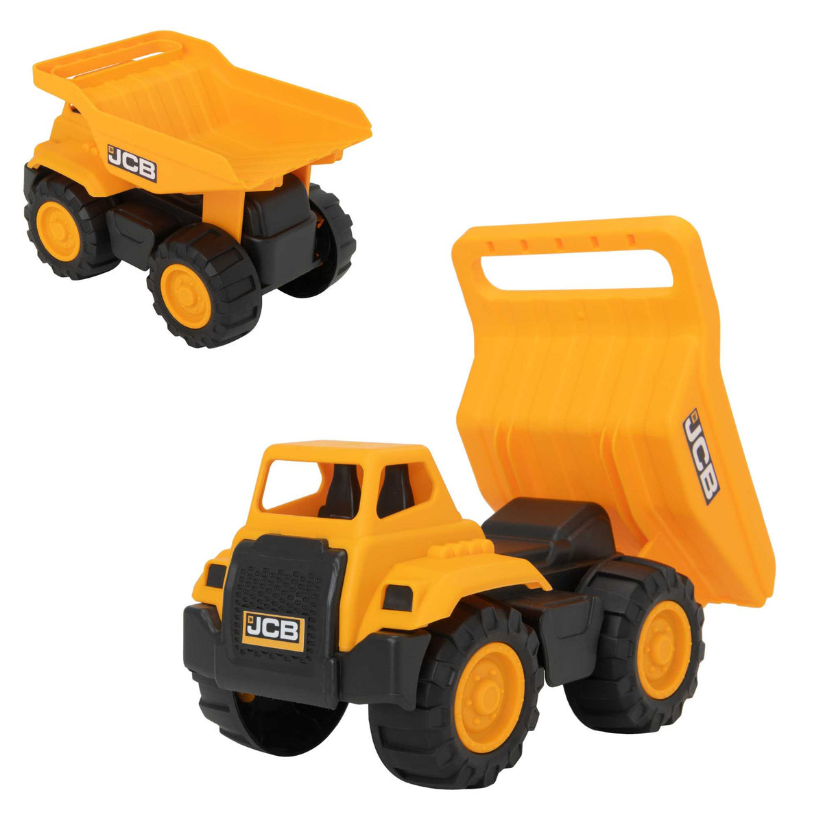 JCB 7&quot; Dump Truck Construction Toy Construction Vehicles