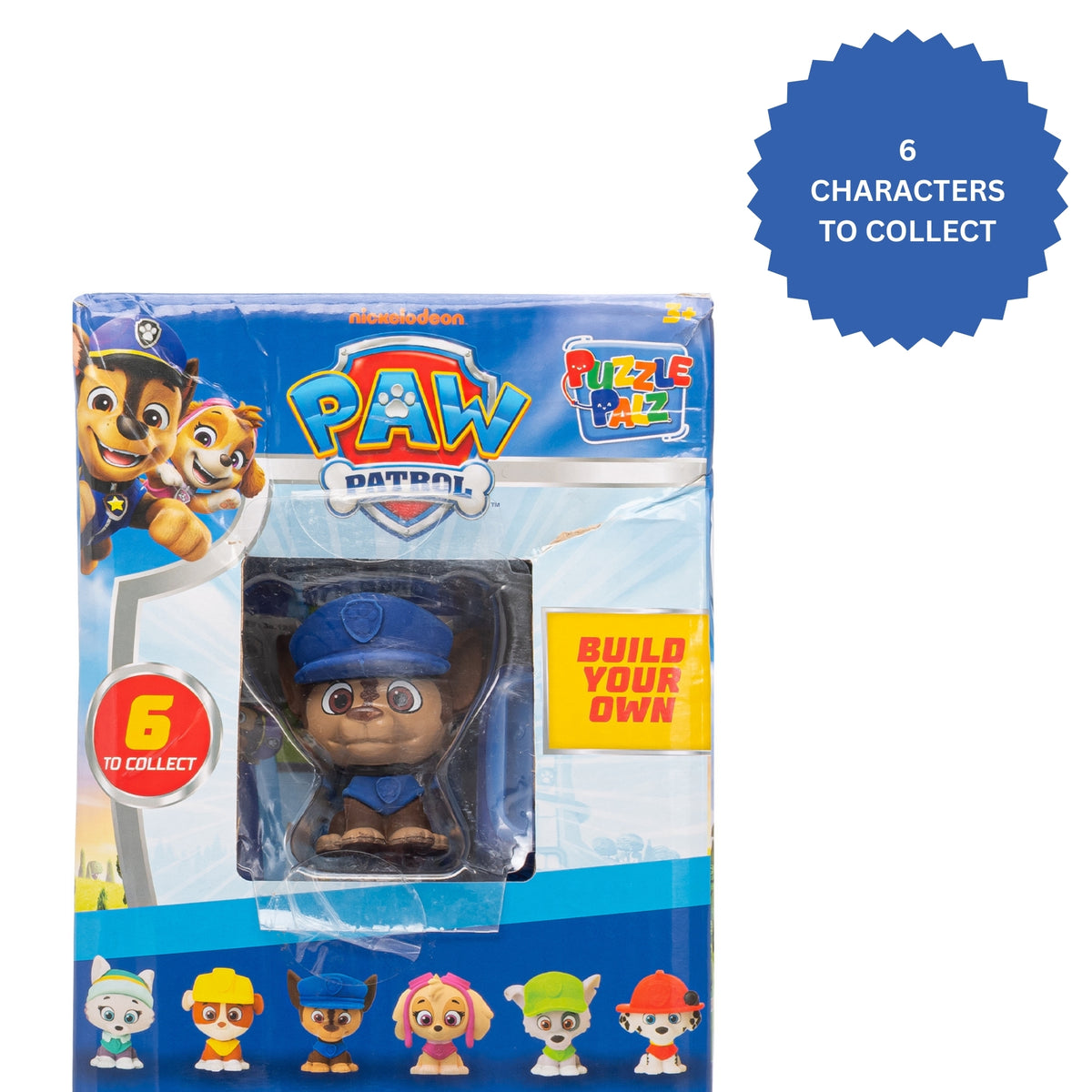 Paw Patrol Puzzle Palz - 30 Paw Patrol Figure Erasers Art Supplies