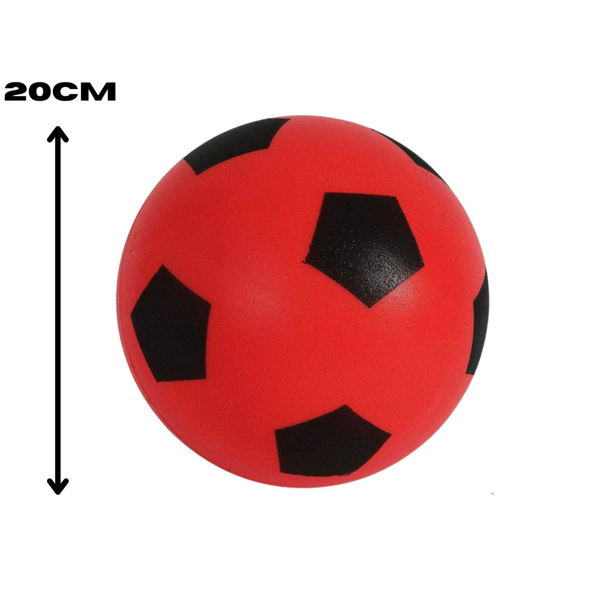 Foam Footballs | Pack of 3 | Blue, Yellow, Red Footballs