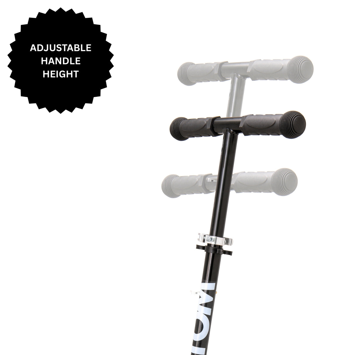 ATOM Light-Up Night Flash Scooter - Black Scooters