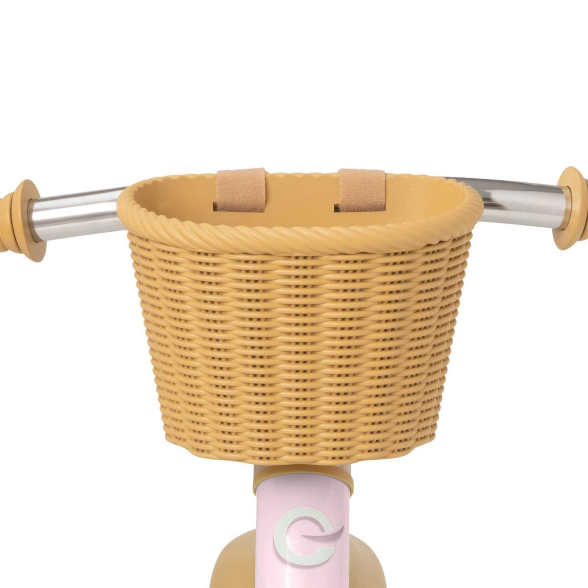 EVO 10&quot; Glider Balance Bike With Basket - Pink Balance Bike
