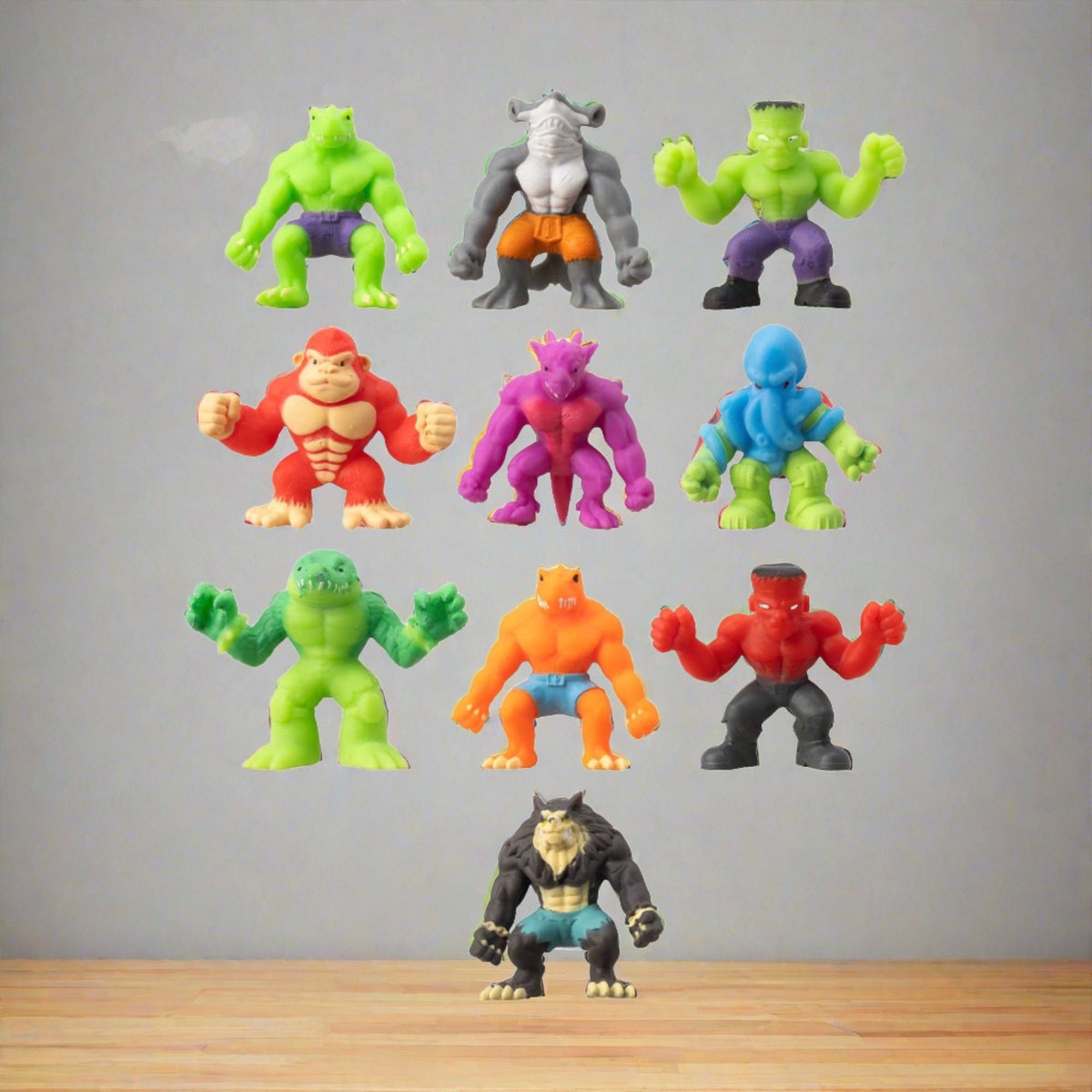 Stretcherz Minis Stretch Squad - 10 Pack Sensory Toys