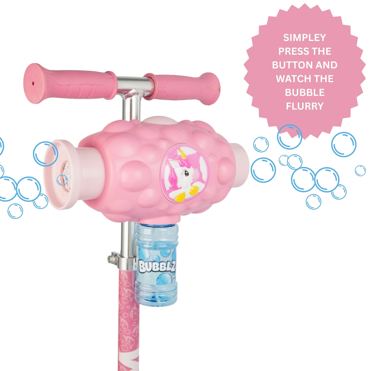 ATOM Childrens Bubble Cruiser Scooter - Unicorn Scooters