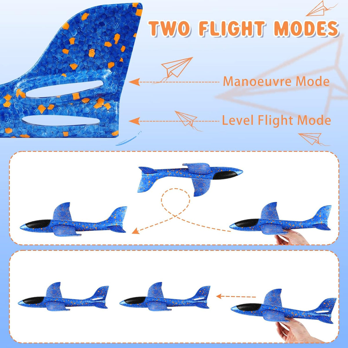 Hot Shots Schaumstoff-Mega-Segelflugzeug