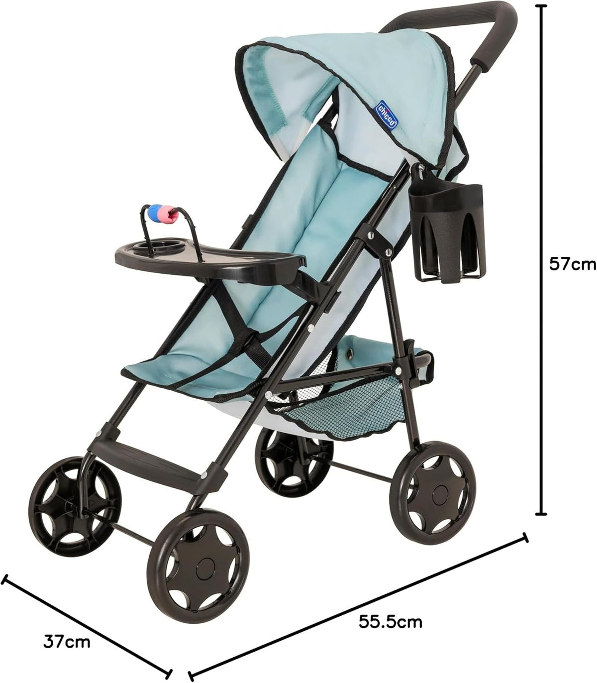 Chicco Ulala Playtime Dolls Pushchair - Blue Pushchairs