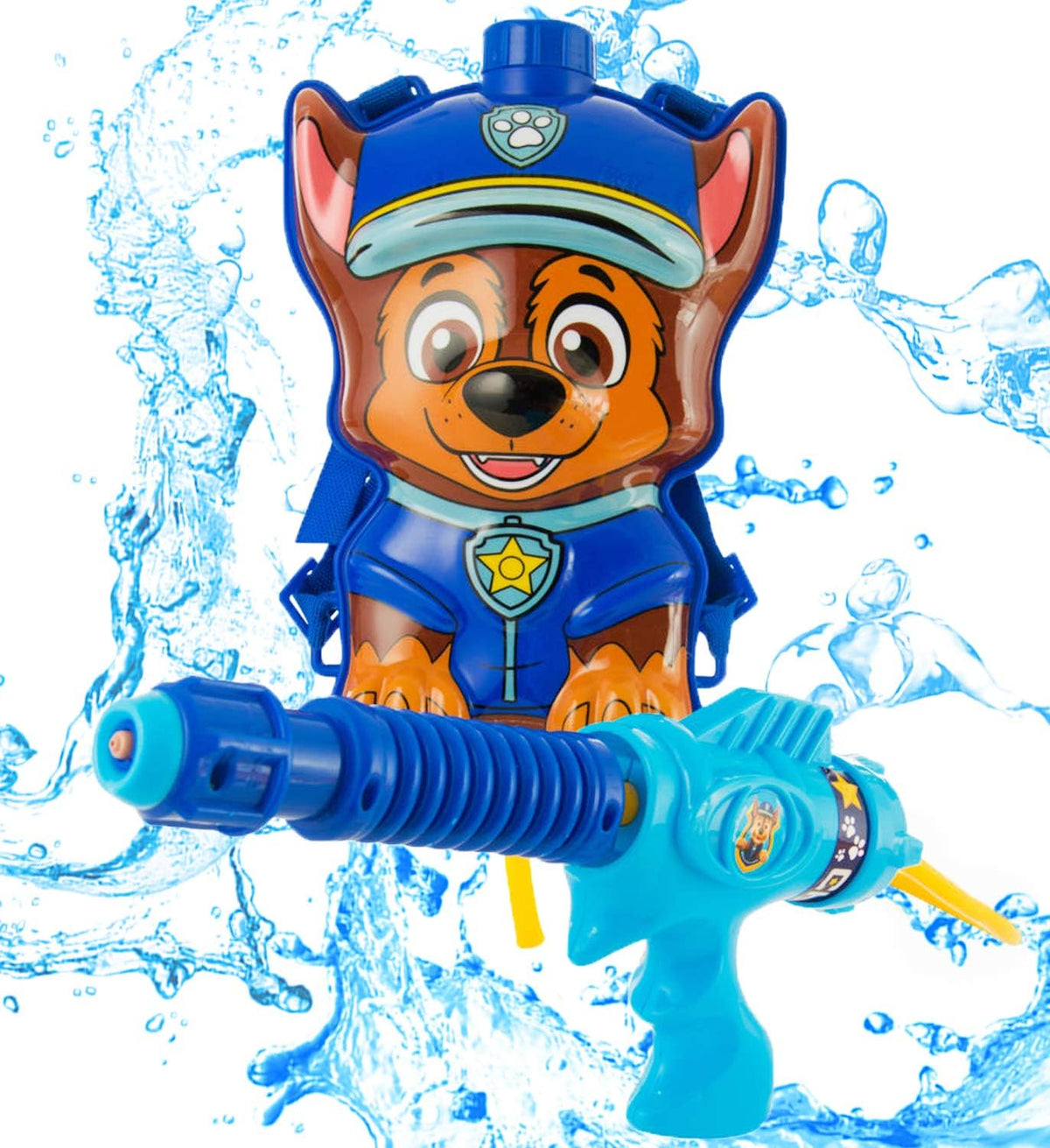Paw Patrol Water Blaster - Water Pistol &amp; Backpack Sand &amp; Water Play