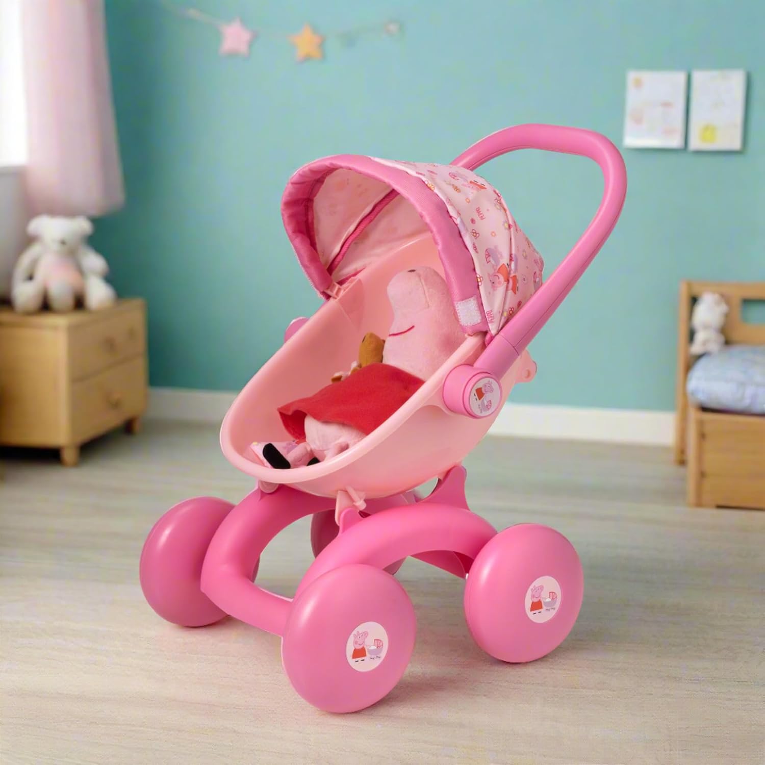 Peppa Pig 4-IN-1 My First Dolls Pram